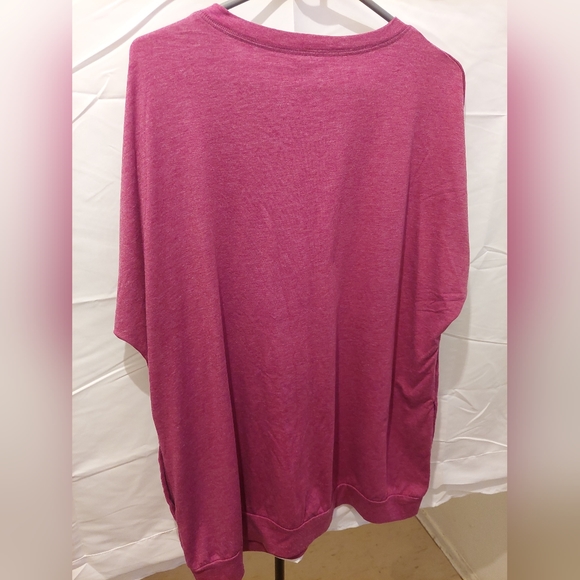 Unbranded Pink Be Kind Women's S. Sleeve Casual 2 Pockets XXL Crewneck T-Shirt - Picture 9 of 10
